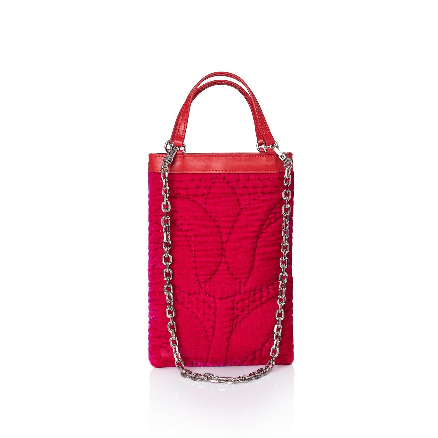 Şükran Mini Hand Bag Pink Silk Velvet – Atelier Mélange