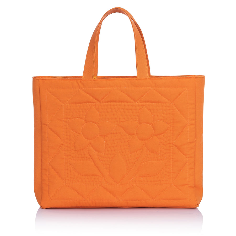 Cotton Pillow Bag - Orange