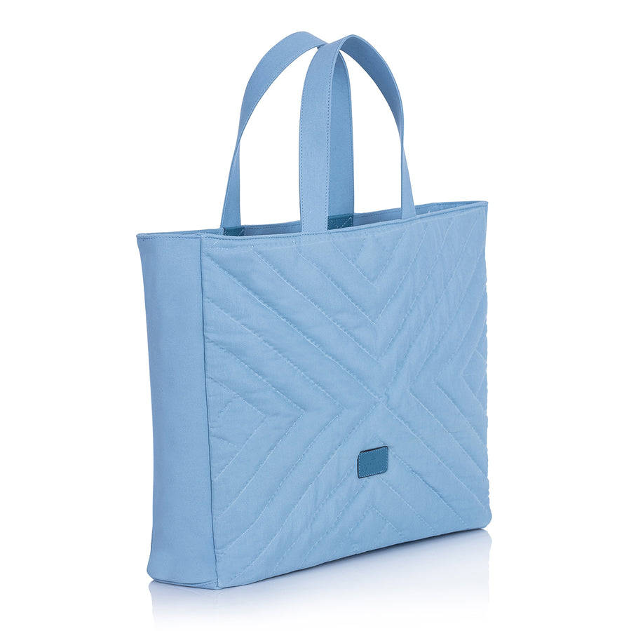 Cotton Pillow Bag - Blue
