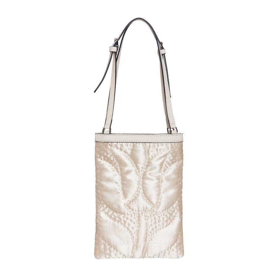 Mini Hand Bag Pearl Satin