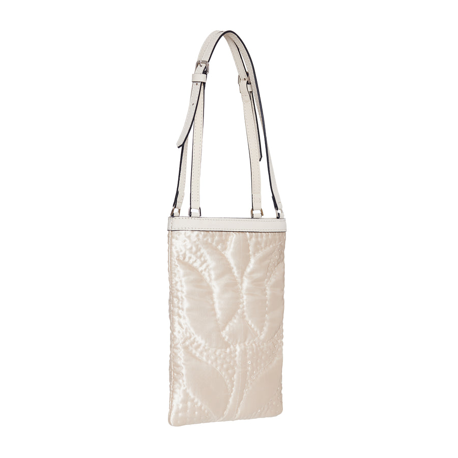 Mini Hand Bag Pearl Satin